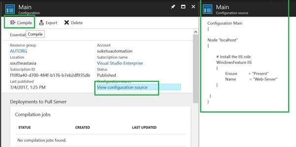 Microsoft Azure Automation 