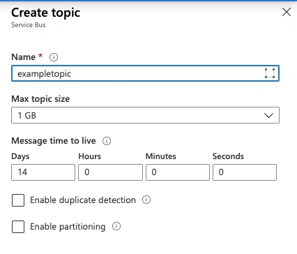 Microsoft Azure Service Bus-Topic