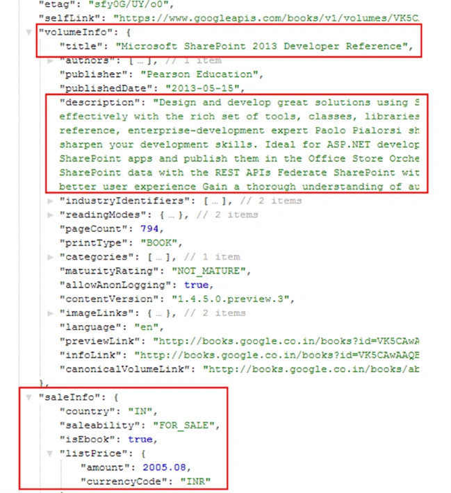 API