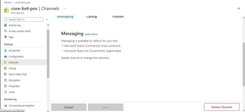 Microsoft Chat Bot