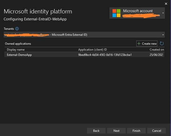 Microsoft identity Playform