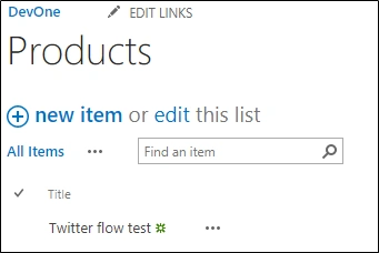 Microsoft Flow