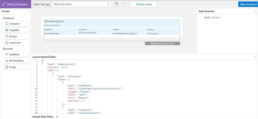 Microsoft Search with Service Now Graph Connector
