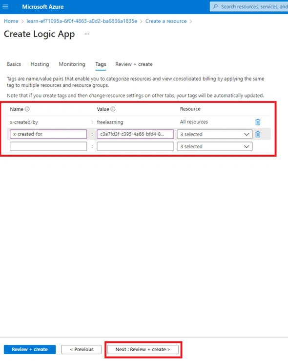 Microsoft Standard Logic Apps