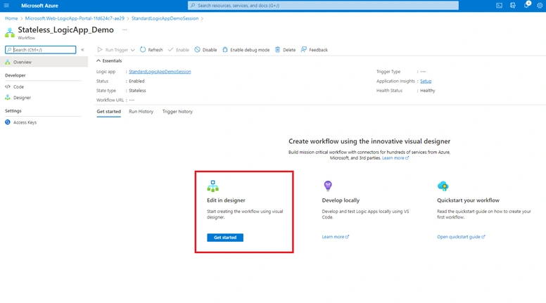 Microsoft Standard Logic Apps
