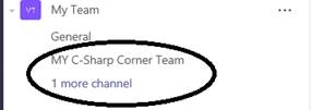 O365-Teams-Demo of Favorite and Unfavorite channel