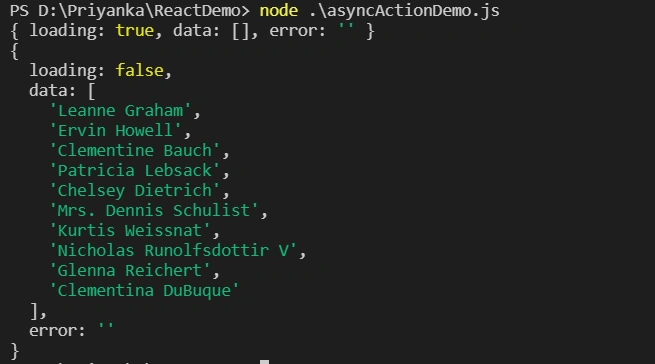 Middleware And Async Action In Redux
