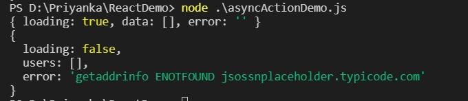 Middleware And Async Action In Redux