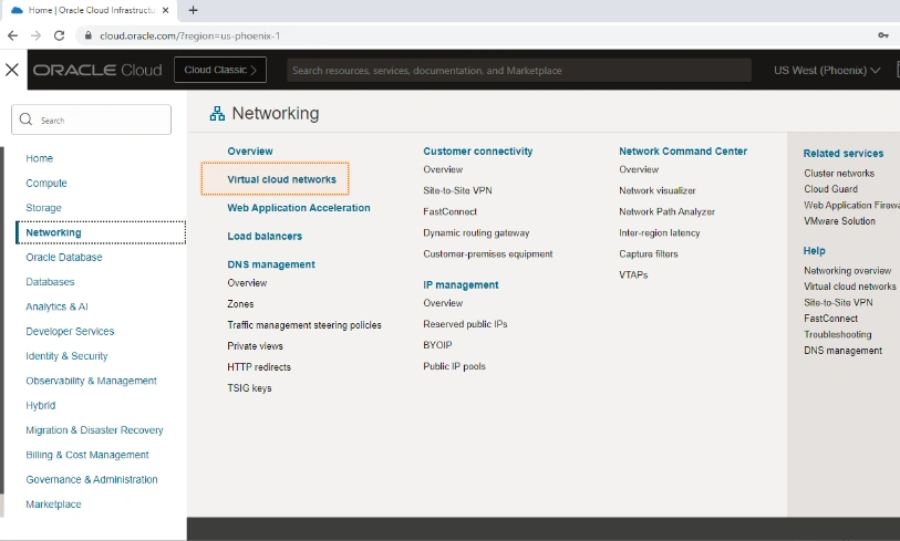 Virtual Cloud Networks