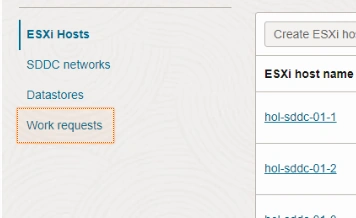 Work requests