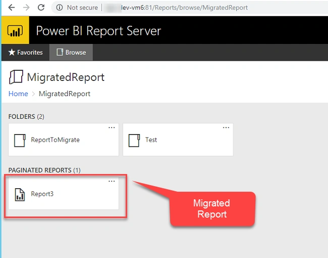Migrate Existing Native SSRS Reports To Power BI Report Server