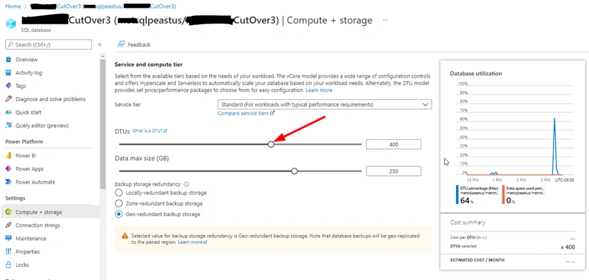 Migrating a SQL IaaS Database to Azure SQL using DMA
