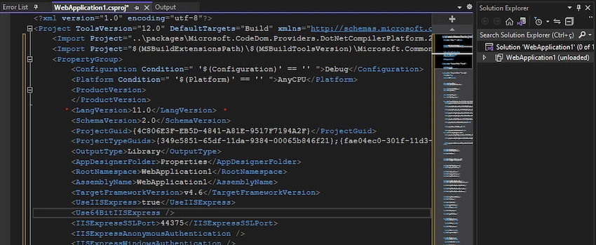 Migrating ASP.NET WebForms From C# 7.3 To C# 11