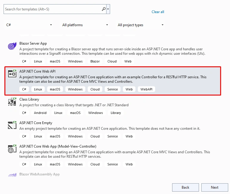 Minimal APIs using .NET Core 6