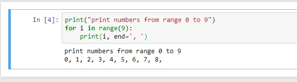 range() Function Of Python