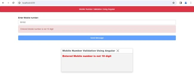 Number validation