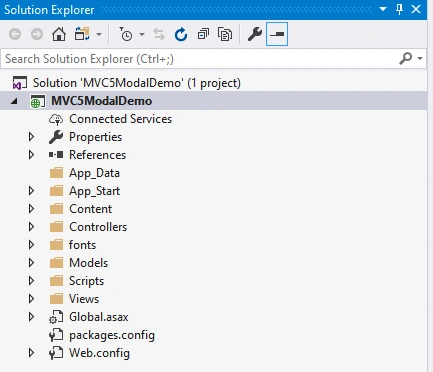 Model In ASP.NET MVC 5