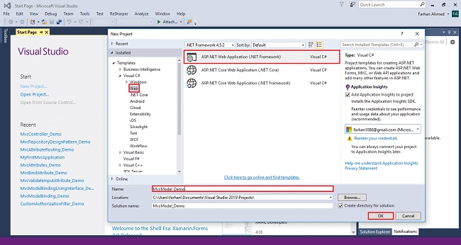 Models In ASP.NET MVC Application