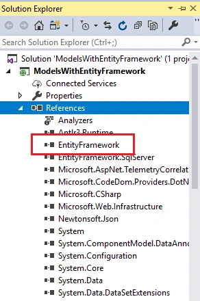 Models In ASP.NET MVC 5 Using Entity Framework