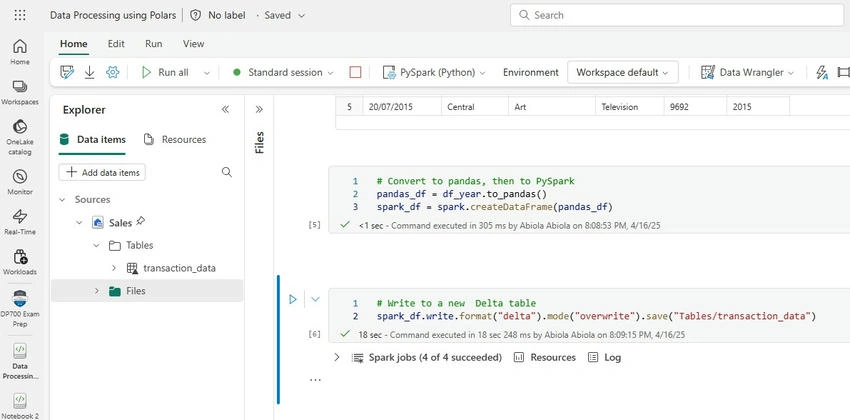 PySpark DataFrame