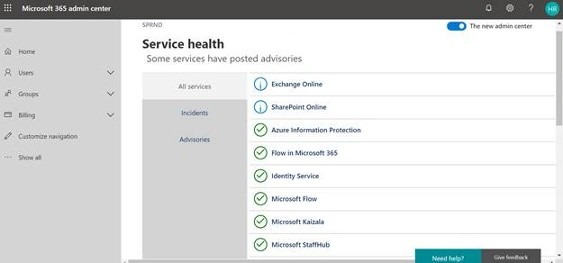 Modern SharePoint Online Admin Center