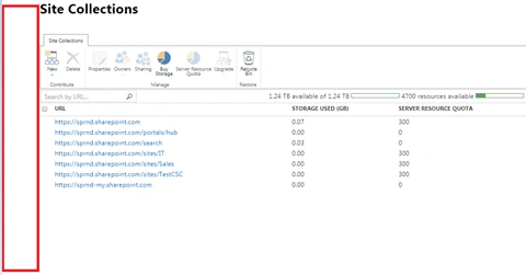 Modern SharePoint Online Admin Center