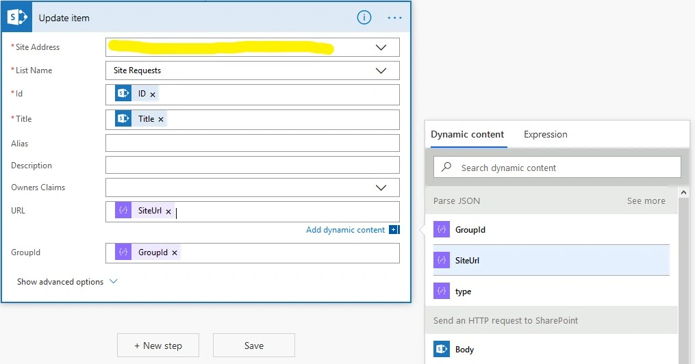 Modern Team Site Creation Automation With Power Automate