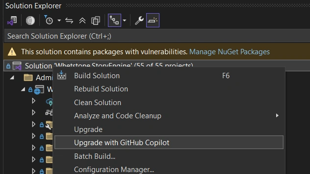 Solution Explorer