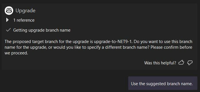 Upgrade - 1 reference
