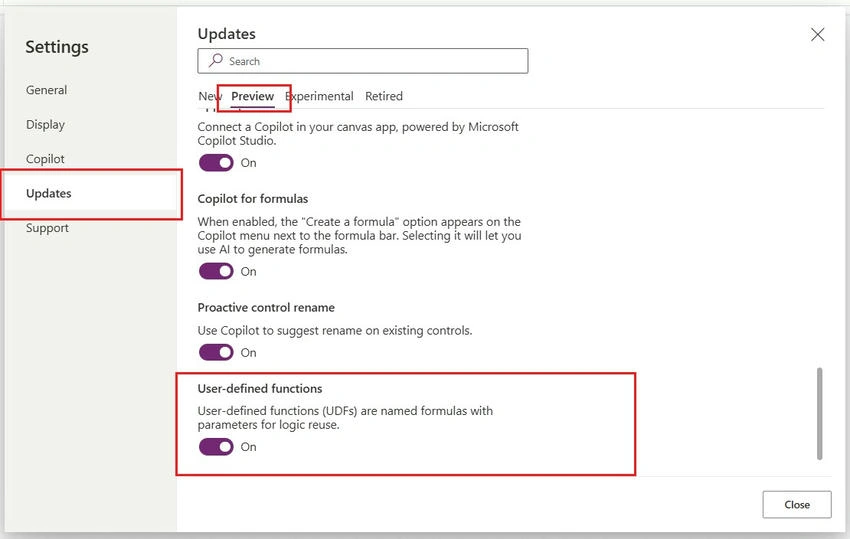 User Defined Functions