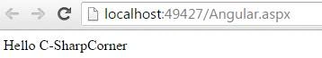 Hello C-sharpCorner