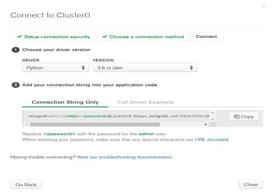 MongoDB Atlas with Python