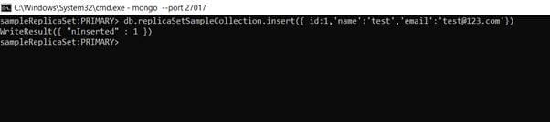 MongoDB - Replication