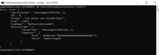 MongoDB - Replication