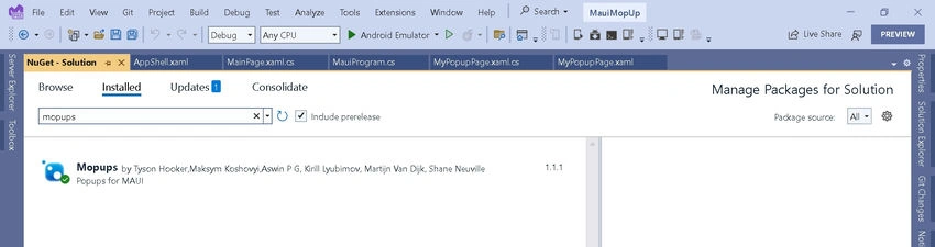 NuGet Solution