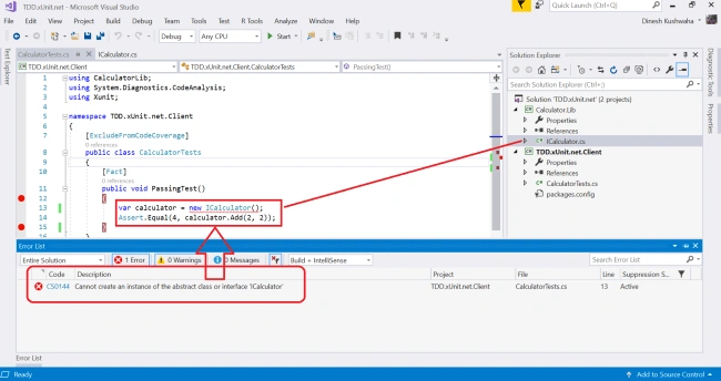 Moq Mocking Framework With xUnit.net Unit Test In C#