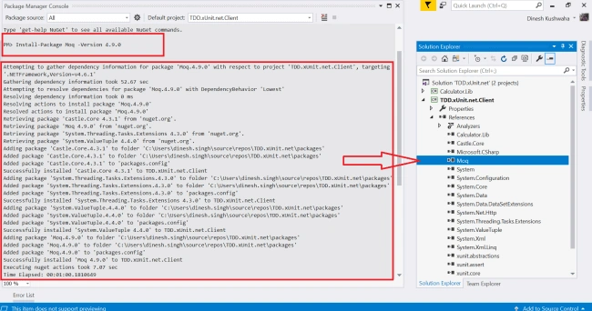 Moq Mocking Framework With xUnit.net Unit Test In C#