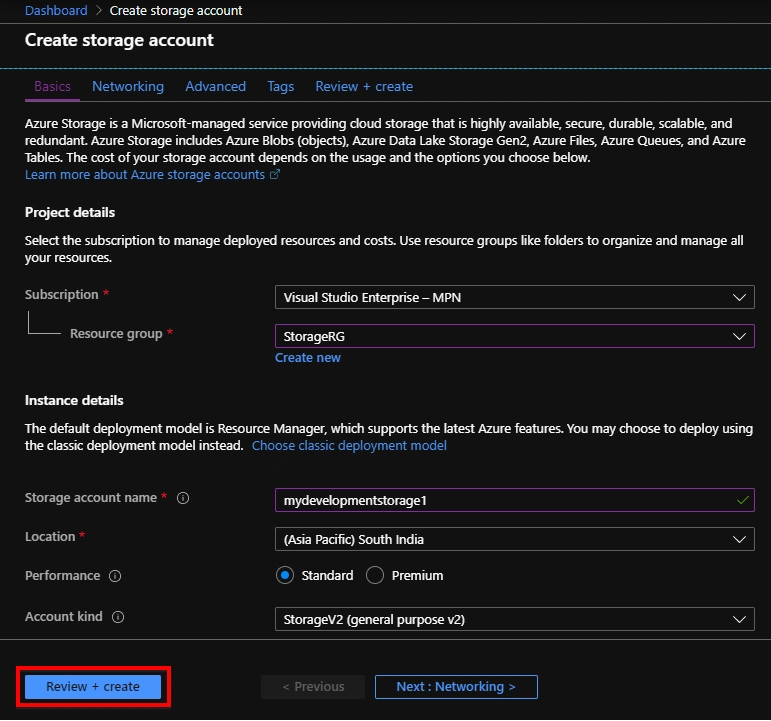 Mount Azure File Share in Windows
