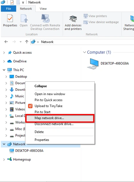Mount Azure File Share in Windows