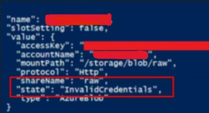 Storage accounts