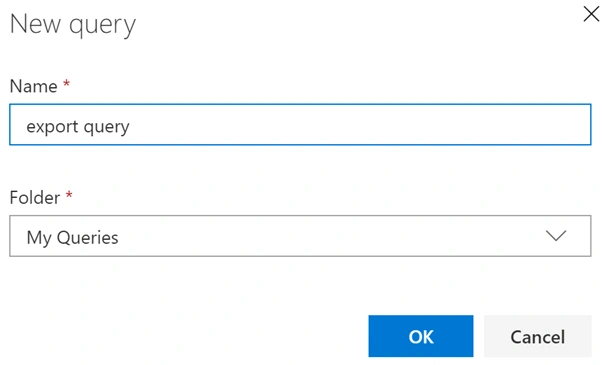 Export Query