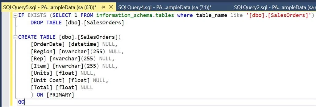 Move Data From Excel To SQL Using SSIS