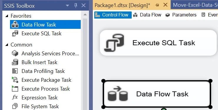 Move Data From Excel To SQL Using SSIS