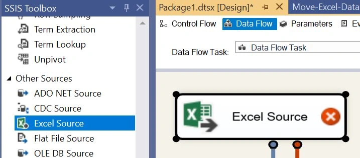 Move Data From Excel To SQL Using SSIS