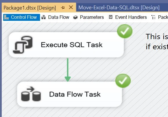 Move Data From Excel To SQL Using SSIS