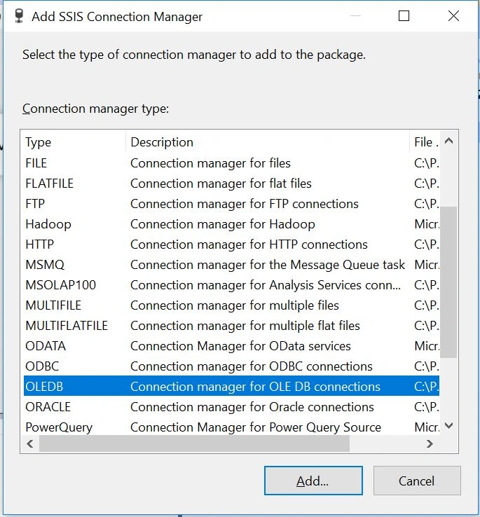 Move Data From Excel To SQL Using SSIS
