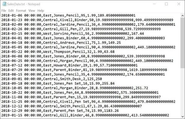 Move Data From SQL Server To Flat File Using SSIS