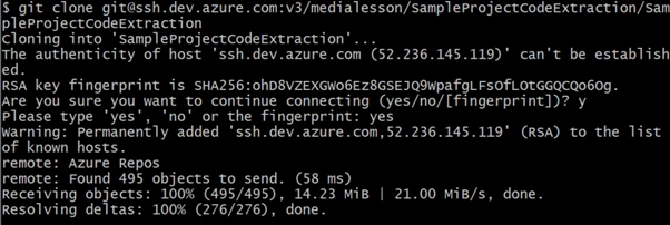 Clone Repository