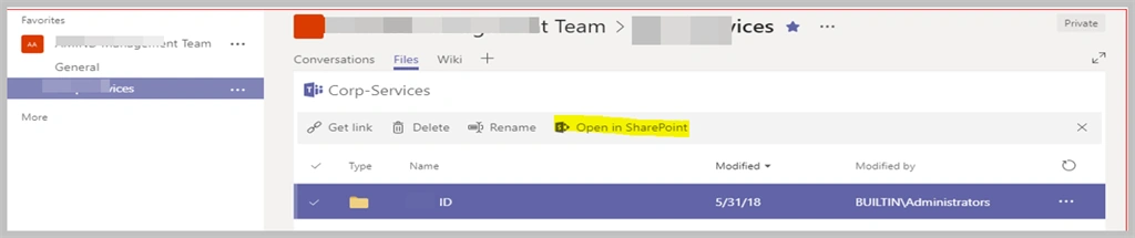 MS Team - Sync SharePoint Files With The OneDrive
