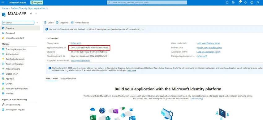Msal app